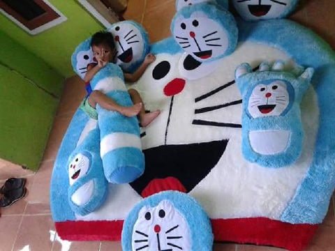 Detail Gambar Karpet Karakter Doraemon Nomer 45