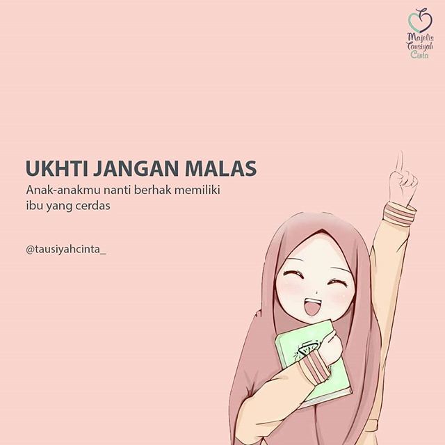 Detail Gambar Kartun Muslimah Semangat Nomer 17