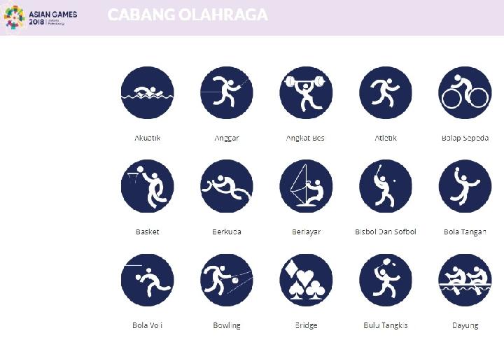 Detail Gambar Logo Cabang Olahraga Asian Games 2018 Nomer 3