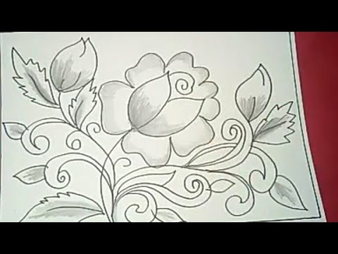 Detail Gambar Mewarnai Batik Bunga Nomer 18