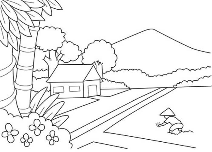 Detail Gambar Peandangan Animasi Untuk Diwarnai Nomer 12