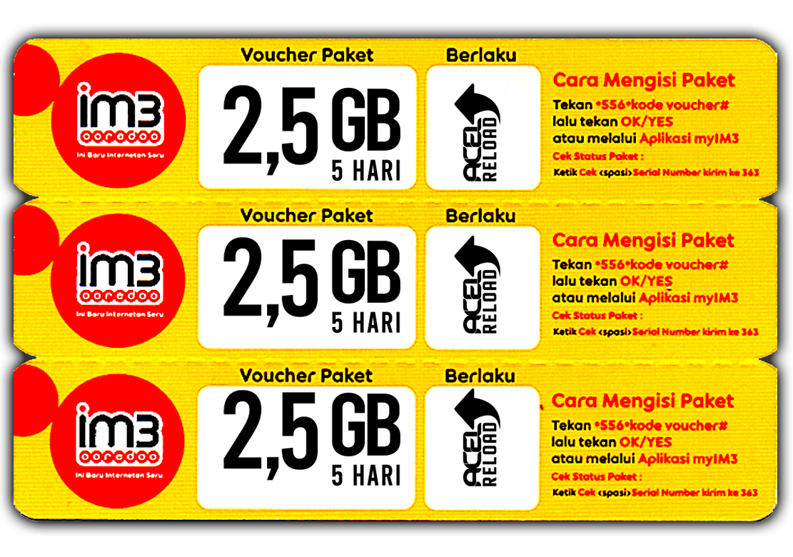 Detail Gambar Voucher Indosat Nomer 5