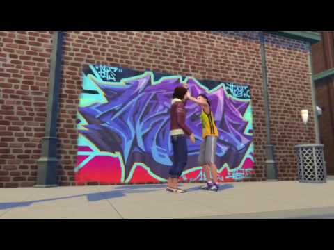 Detail Graffiti Sims 4 City Living Nomer 2
