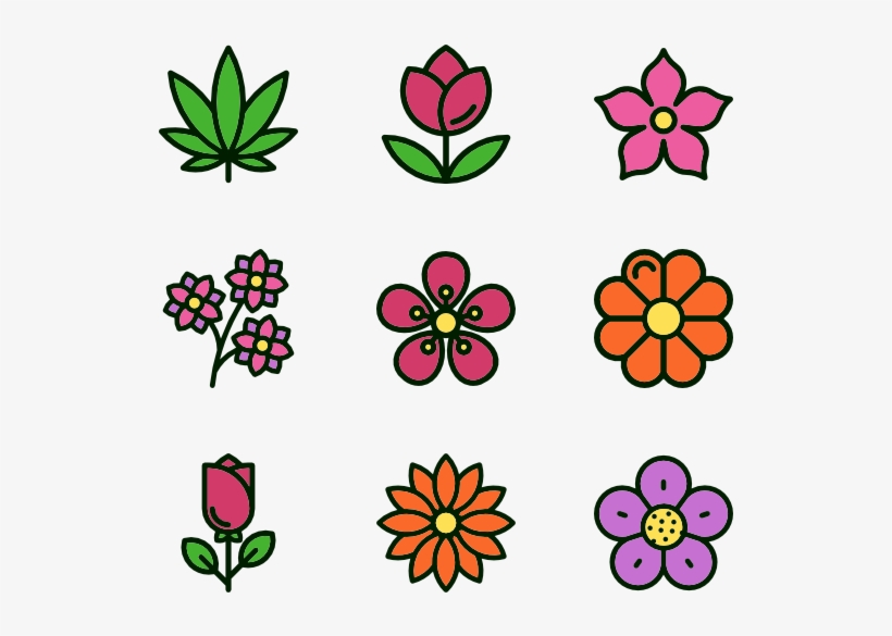 Detail Icon Flower Png Nomer 13