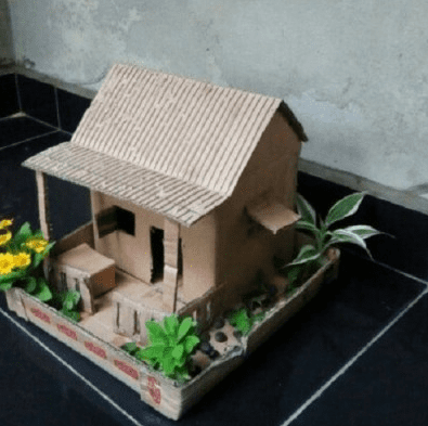 Detail Kreasi Rumah Dari Kardus Nomer 13