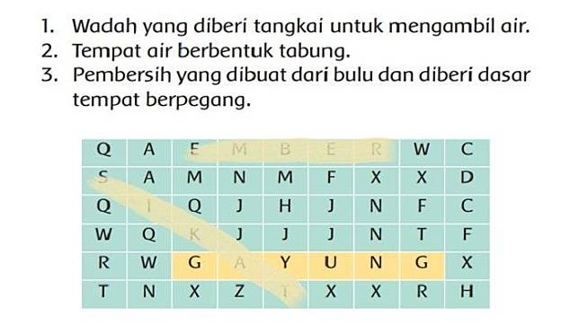 Detail Kunci Jawaban Buku Tema 4 Kelas 2 Sd Nomer 30