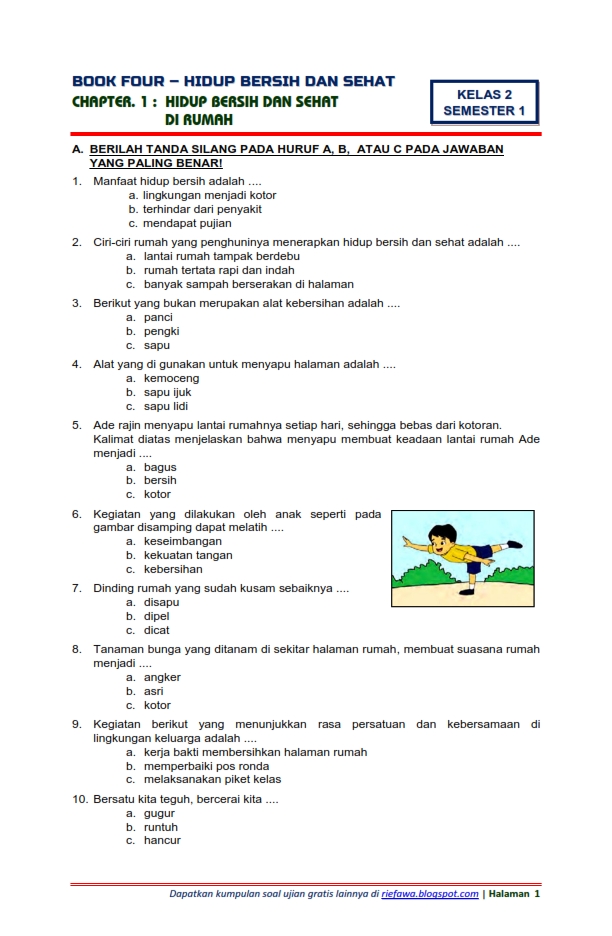 Detail Kunci Jawaban Buku Tema 4 Kelas 2 Sd Nomer 38