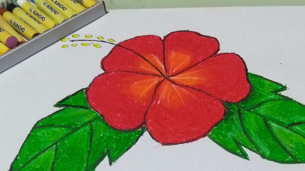 Detail Lukis Gambar Bunga Raya Nomer 6