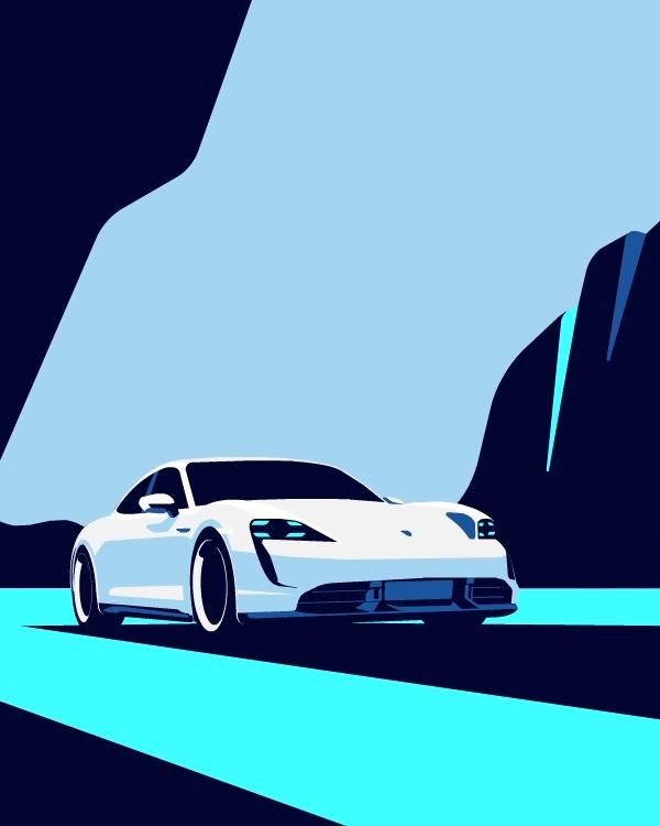 Detail Porsche Taycan Wallpaper Nomer 3