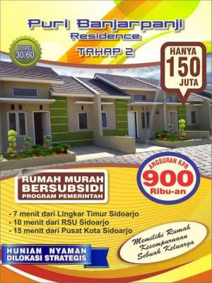 Detail Rumah Subsidi Sidoarjo Nomer 2