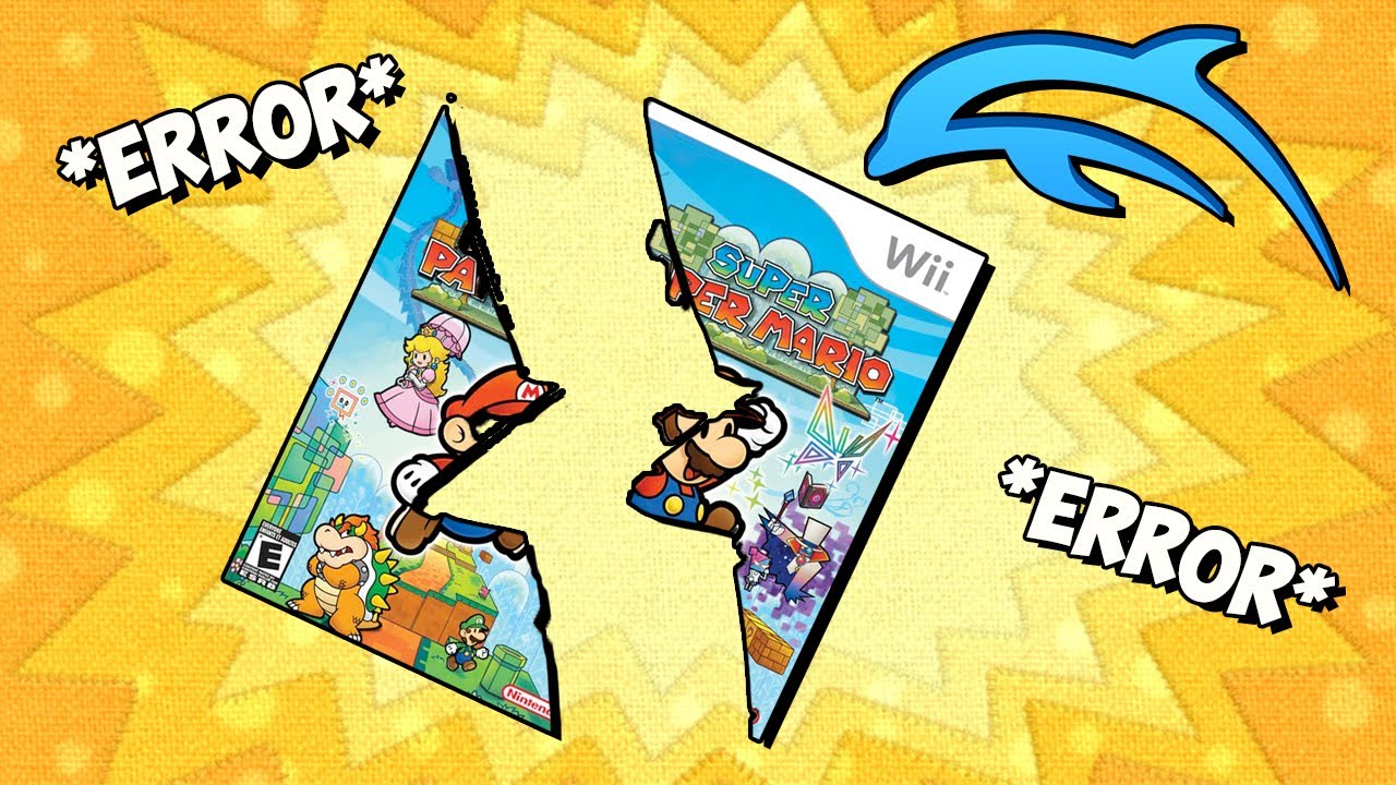 Super Paper Mario Dolphin Crash - KibrisPDR