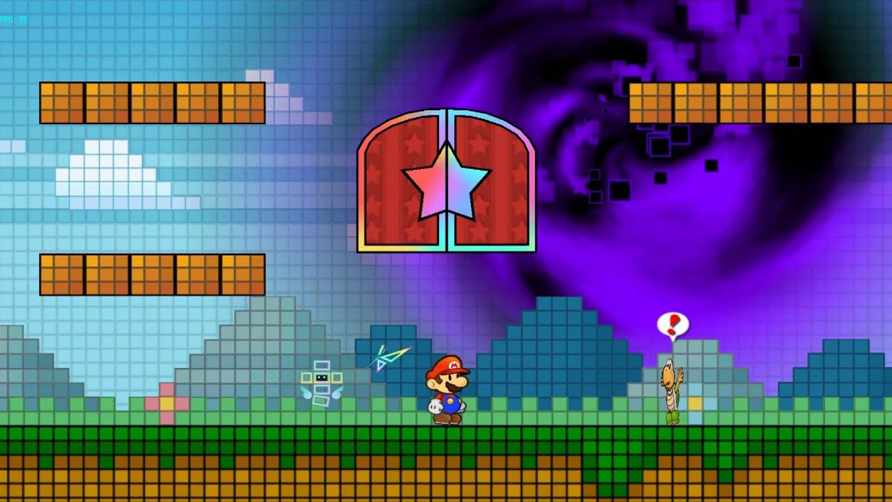 Detail Super Paper Mario Dolphin Crash Nomer 9