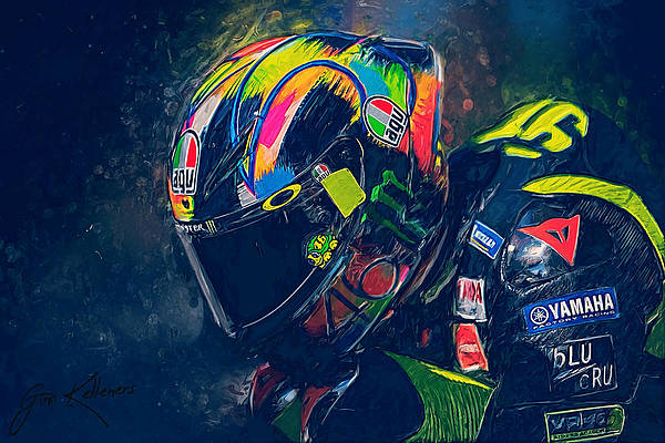 Detail Valentino Rossi Graffiti Nomer 48