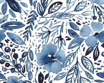 Detail Blue And White Wallpaper Nomer 34