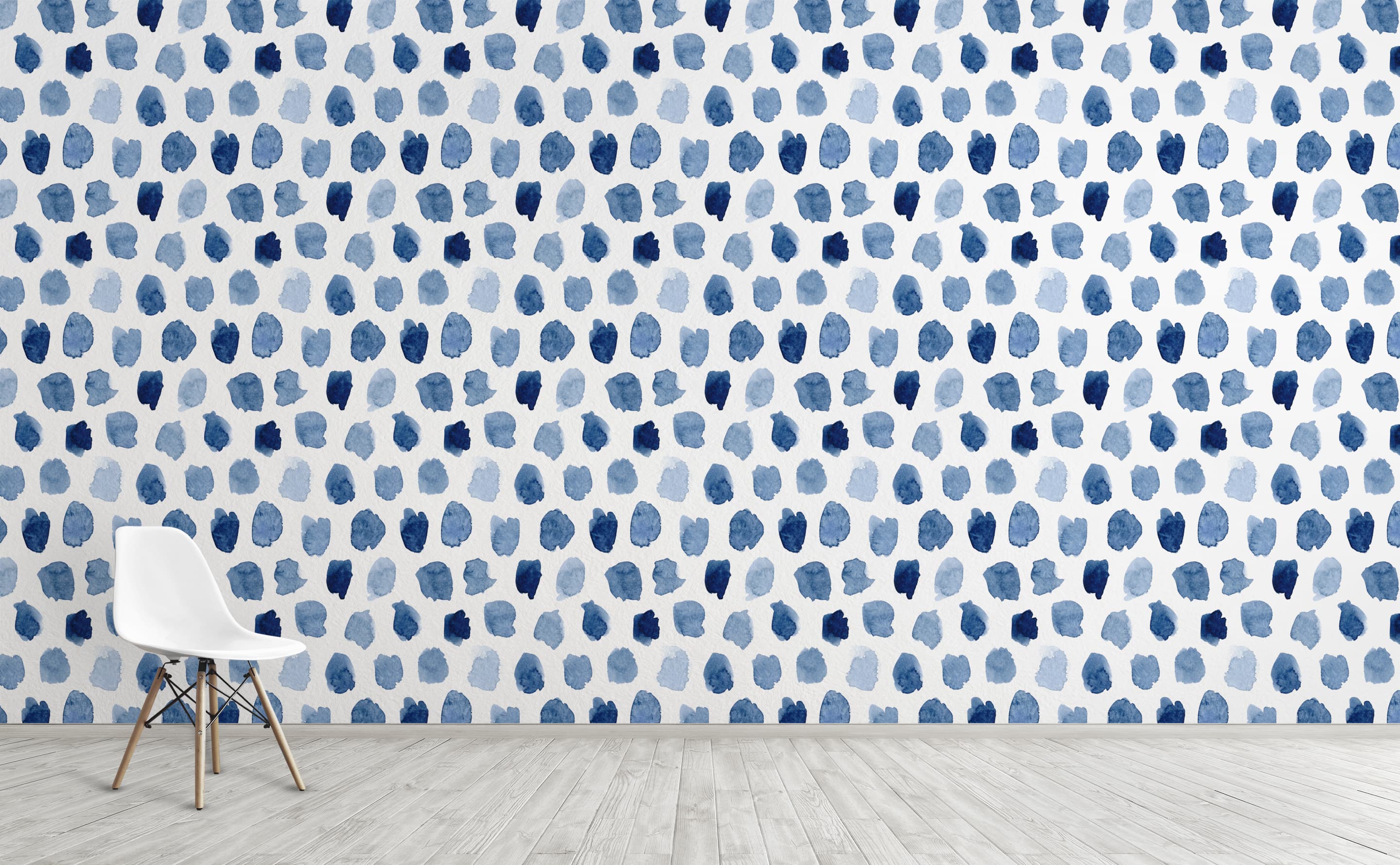 Detail Blue And White Wallpaper Nomer 5