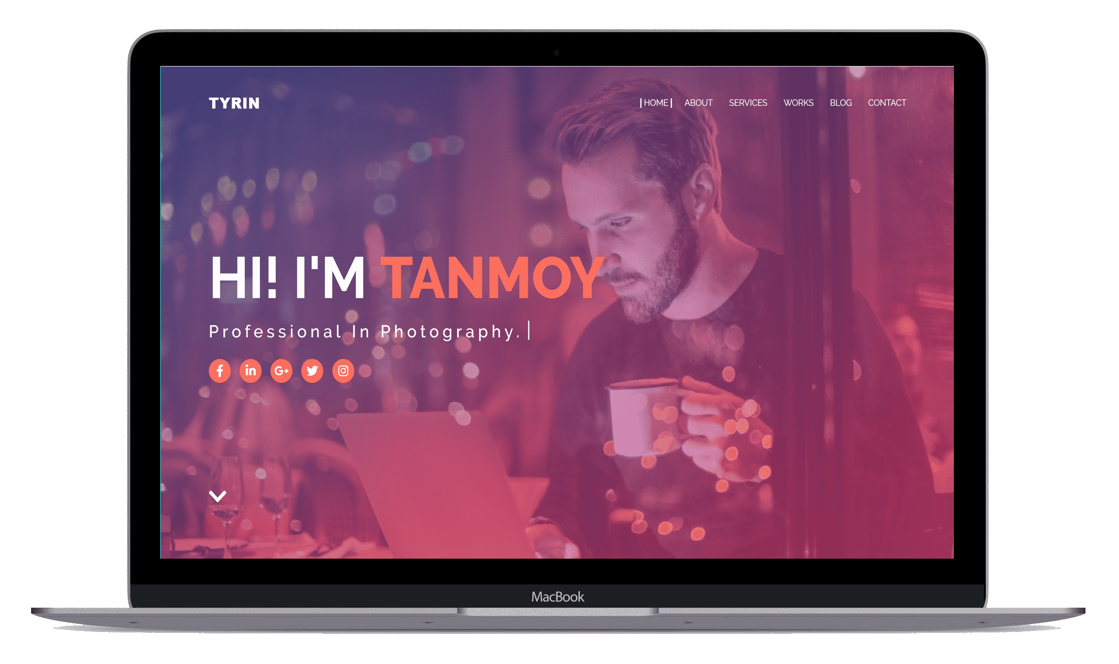Detail Freelance Blogger Template Nomer 48