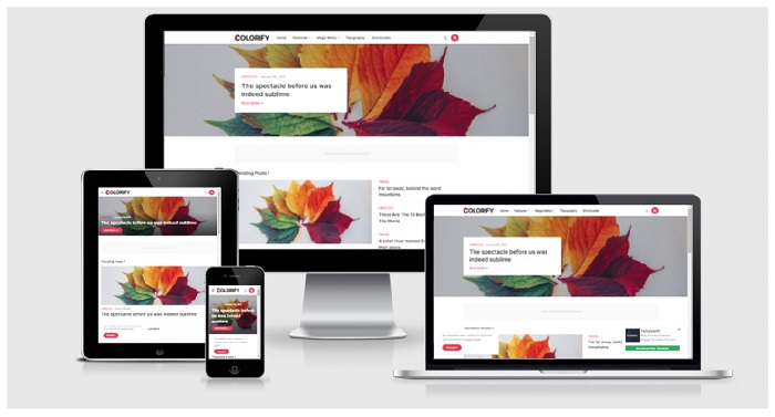 Detail Freelance Blogger Template Nomer 50