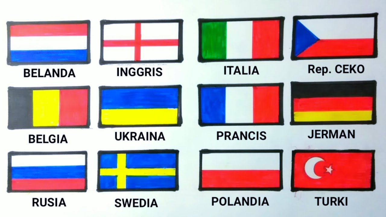 Gambar Bendera Negara Eropa - KibrisPDR