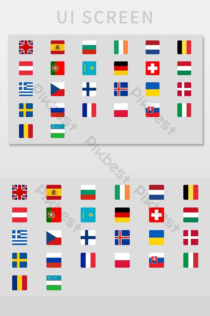 Detail Gambar Bendera Negara Eropa Nomer 12