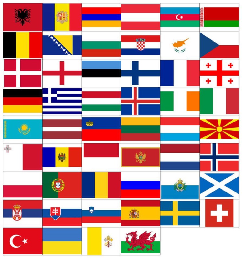 Detail Gambar Bendera Negara Eropa Nomer 13