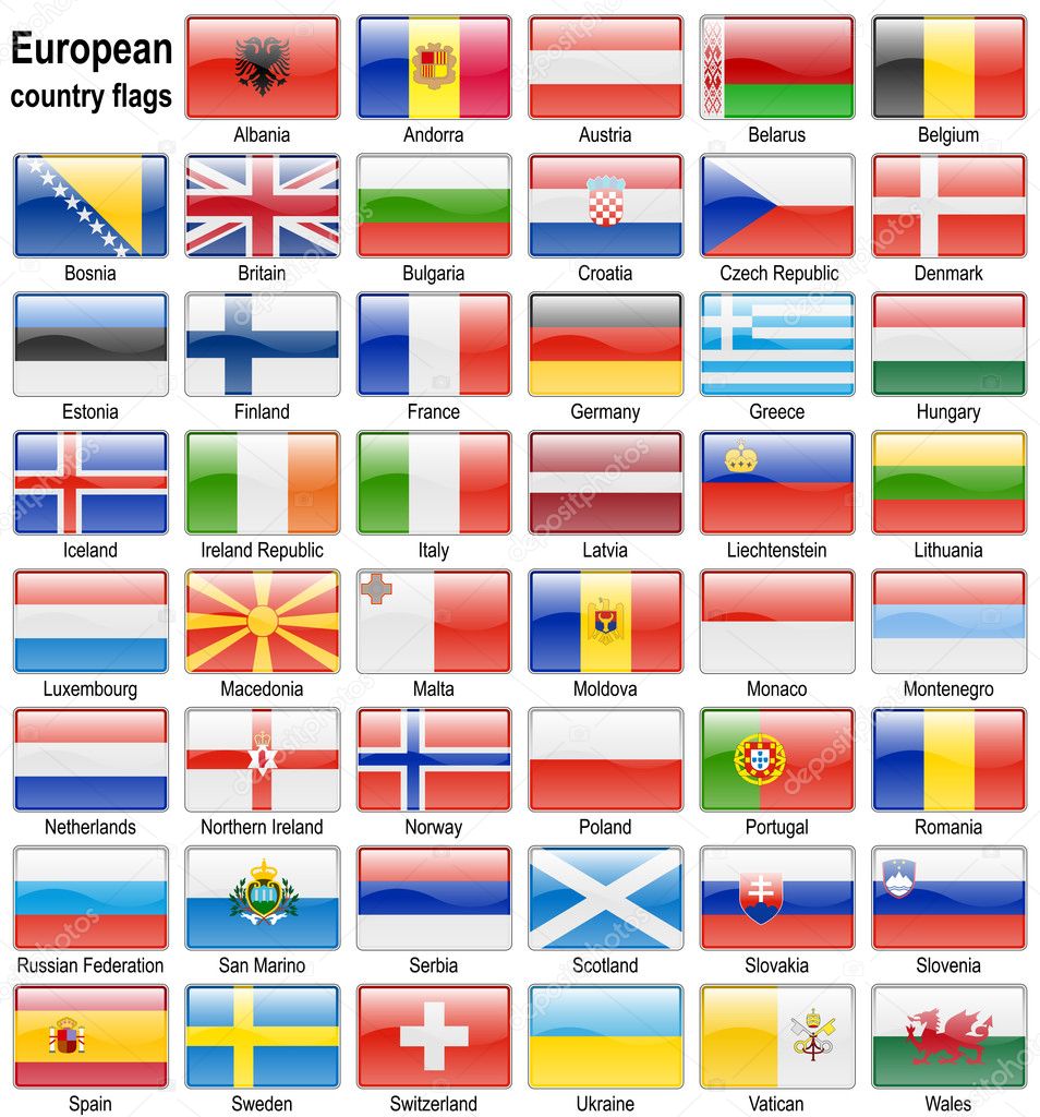 Detail Gambar Bendera Negara Eropa Nomer 4