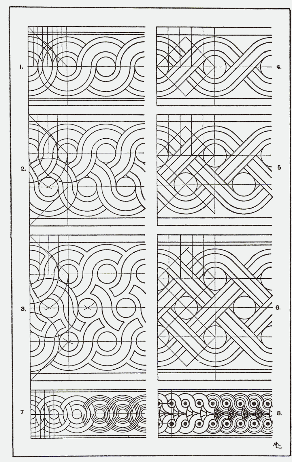 Detail Gambar Motif Ragam Hias Geometris Nomer 19