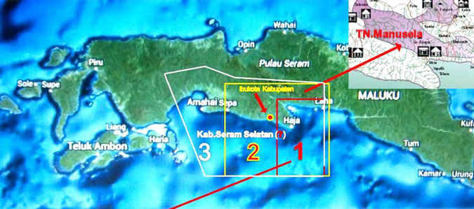 Detail Gambar Peta Seram Bagian Timur Terbaru Beserta Batas Kecamatan Nomer 19