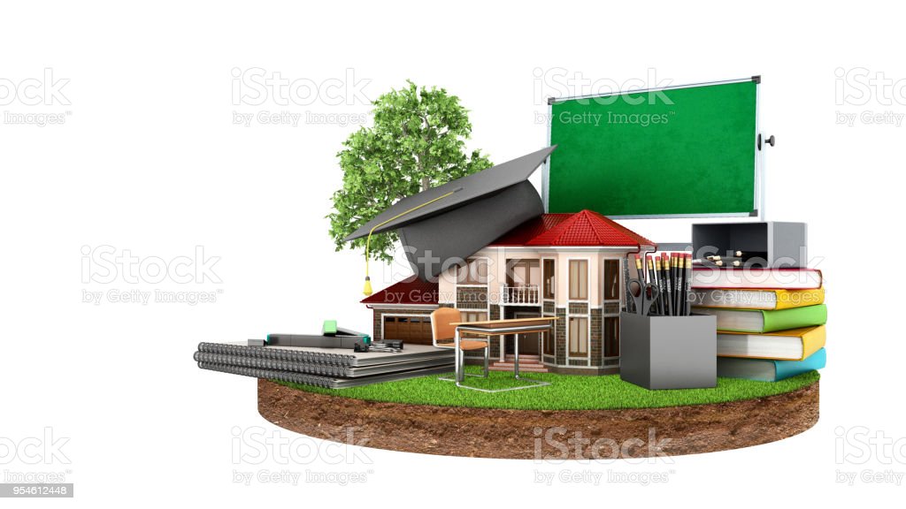 Detail Gambar Rumah 3d Pensil Nomer 23