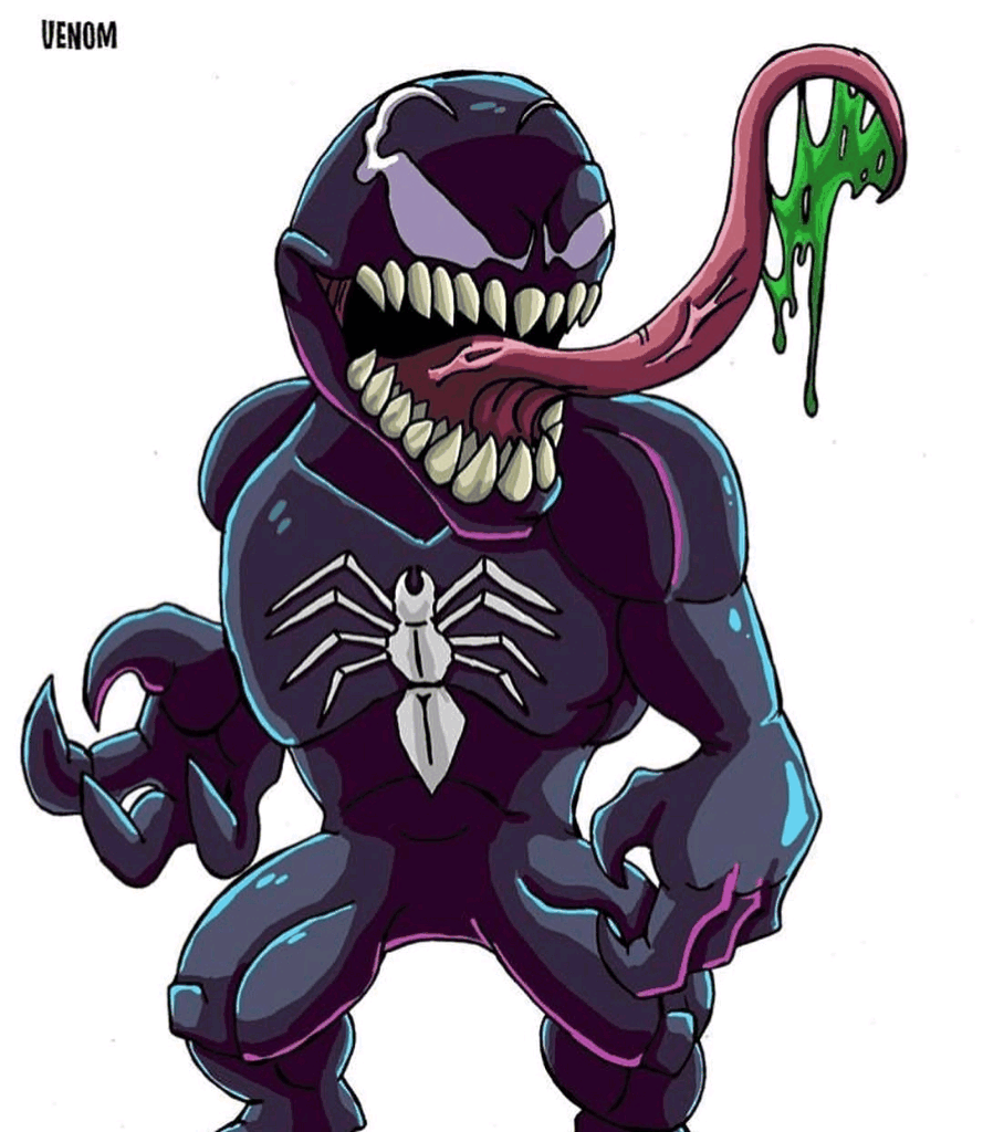 Detail Gambar Venom Kartun Nomer 6