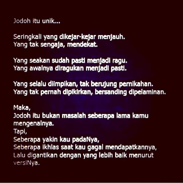 Detail Kata Bijak Jodoh Nomer 30