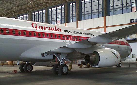 Detail Lambang Pesawat Garuda Indonesia Nomer 18