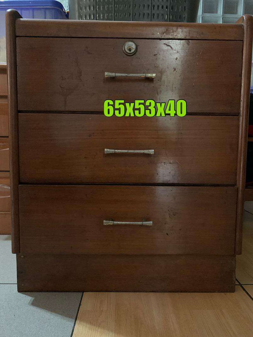 Detail Meja Laci Kayu Nomer 35