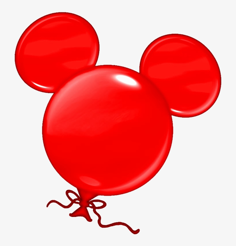 Detail Mickey Mouse Balloon Clipart Nomer 2