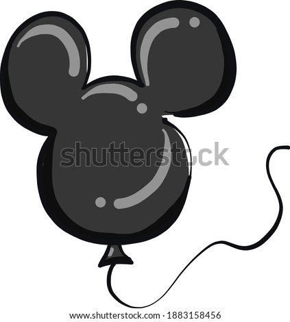 Detail Mickey Mouse Balloon Clipart Nomer 31