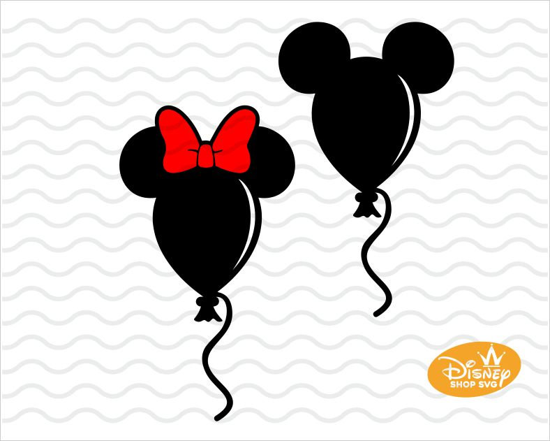 Detail Mickey Mouse Balloon Clipart Nomer 43