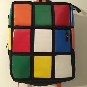 Detail Rubiks Cube Backpack Nomer 9