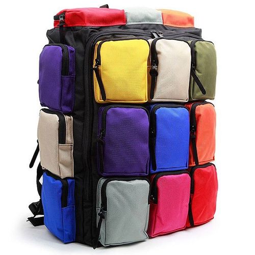 Detail Rubiks Cube Backpack Nomer 23