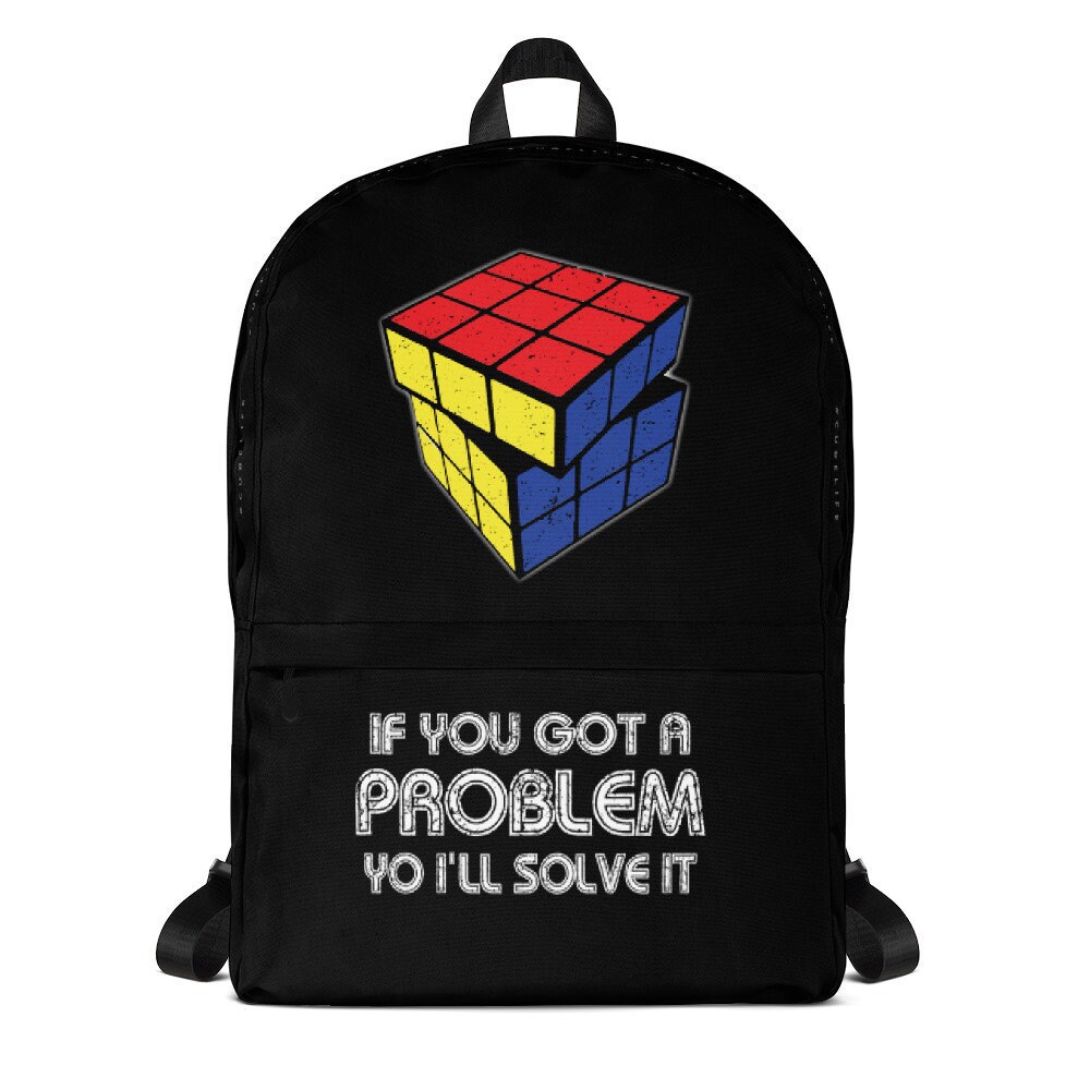 Detail Rubiks Cube Backpack Nomer 4