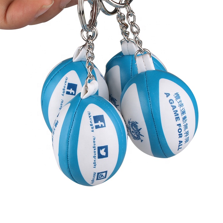 Detail Rugby Ball Keychain Nomer 9