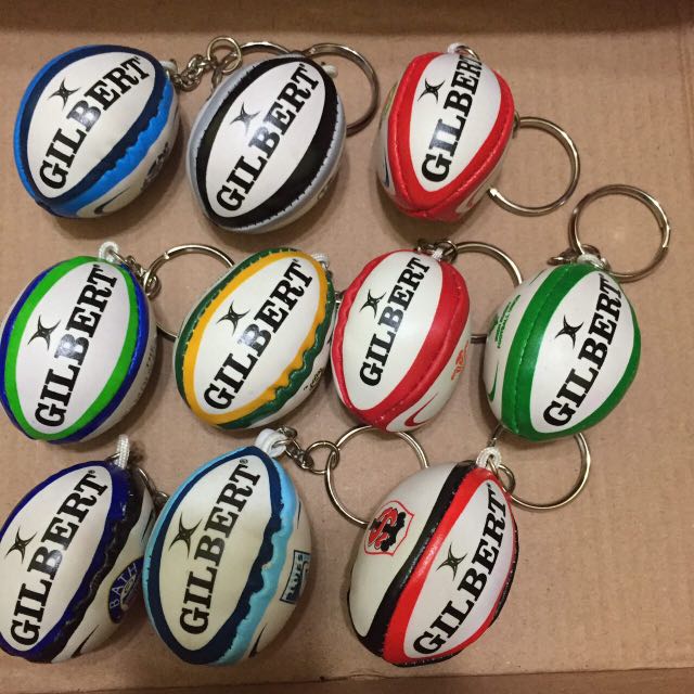 Detail Rugby Ball Keychain Nomer 20