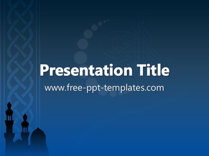 Detail Template Powerpoint Islamic Nomer 9