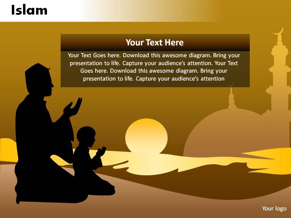 Detail Template Powerpoint Islamic Nomer 24