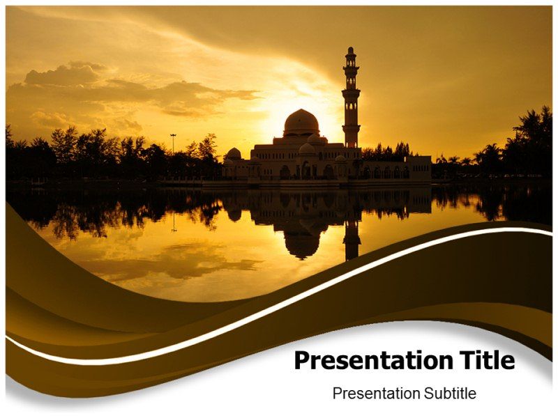 Detail Template Powerpoint Islamic Nomer 4