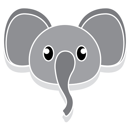 Detail Kepala Gajah Kartun Nomer 4