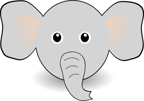 Detail Kepala Gajah Kartun Nomer 6