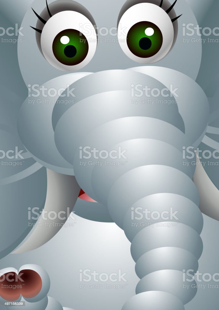 Detail Kepala Gajah Kartun Nomer 9