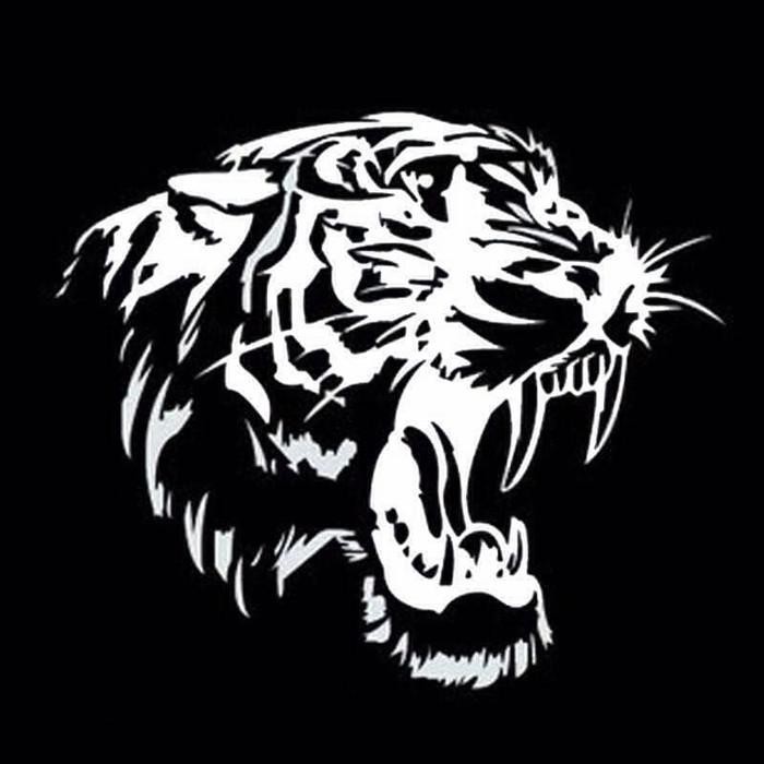 Detail Kepala Harimau Logo Harimau Nomer 16