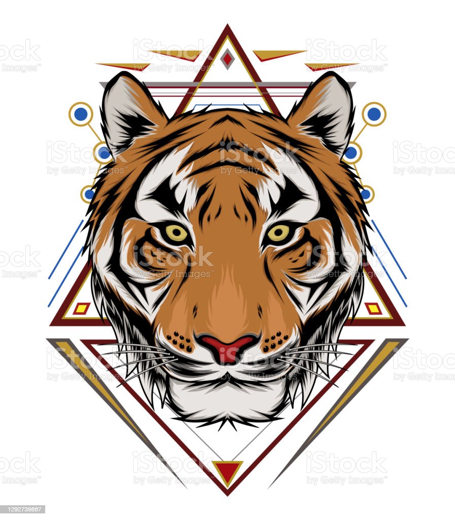 Detail Kepala Harimau Logo Harimau Nomer 35