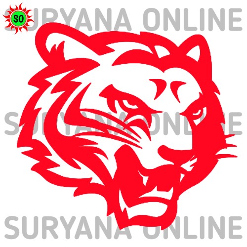 Detail Kepala Harimau Logo Harimau Nomer 51