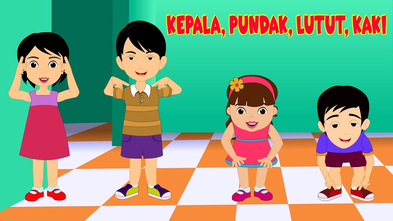 Detail Kepala Pundak Lutut Kaki Lagu Anak Nomer 2